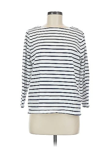 J.Crew Factory Store 3/4 Sleeve T-Shirt (view 1)