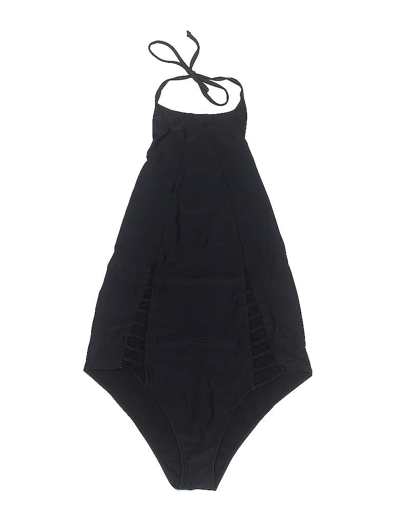 Pre-owned Hollister One Piece Swimsuit In Black