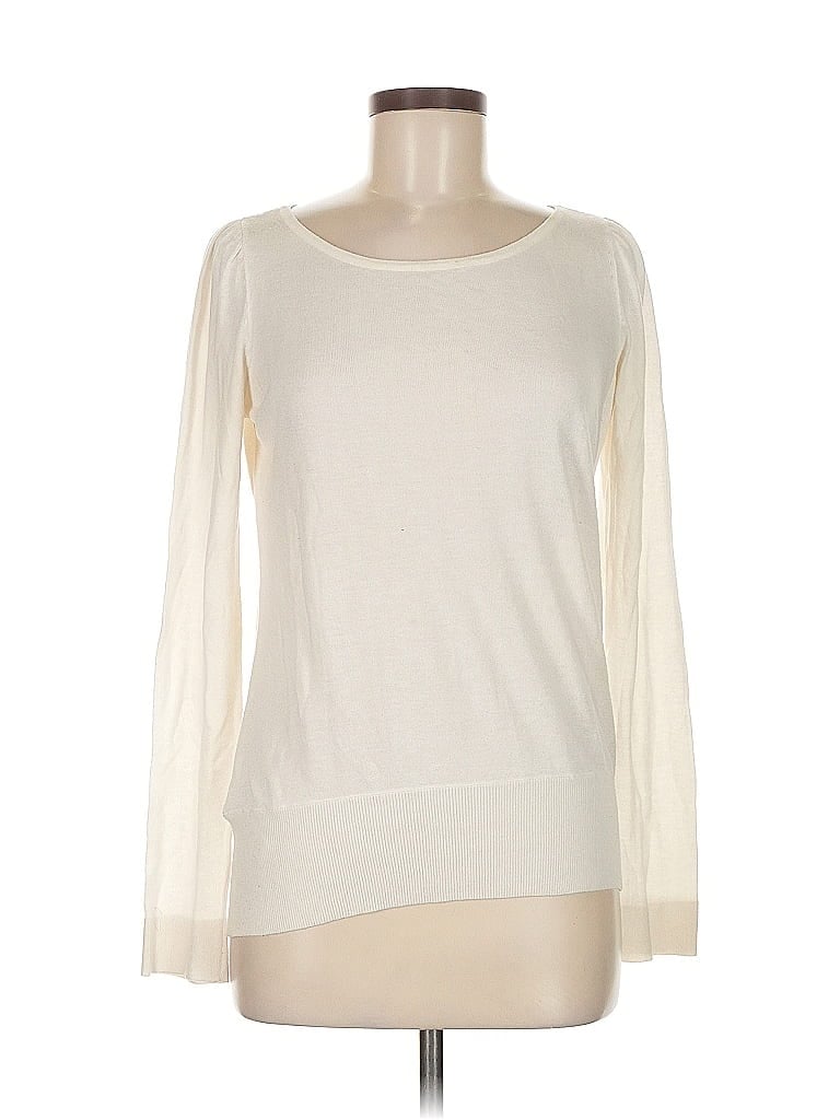 Ann Taylor LOFT Ivory Pullover Sweater Size M - photo 1