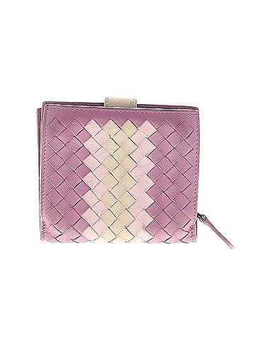 Bottega Veneta Leather Intrecciato Compact Wallet (view 2)