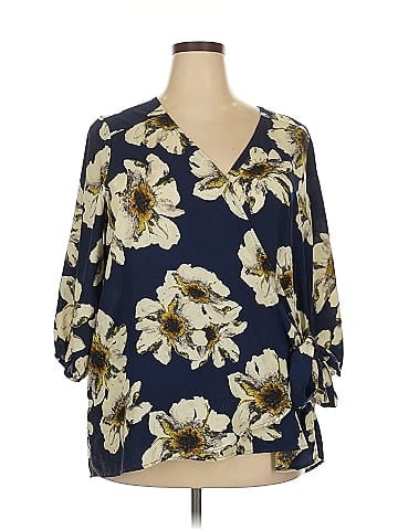 West Kei 3/4 Sleeve Blouse (view 1)