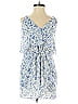 Greylin 100% Polyester Paisley Blue Romper Size XS - photo 1