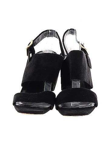 Céline Suede Slingback Sandal Heels (view 2)