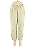Everlane 100% Cotton Solid Green Teal Casual Pants Size M