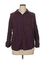 Terra & Sky Long Sleeve Button Down Shirt