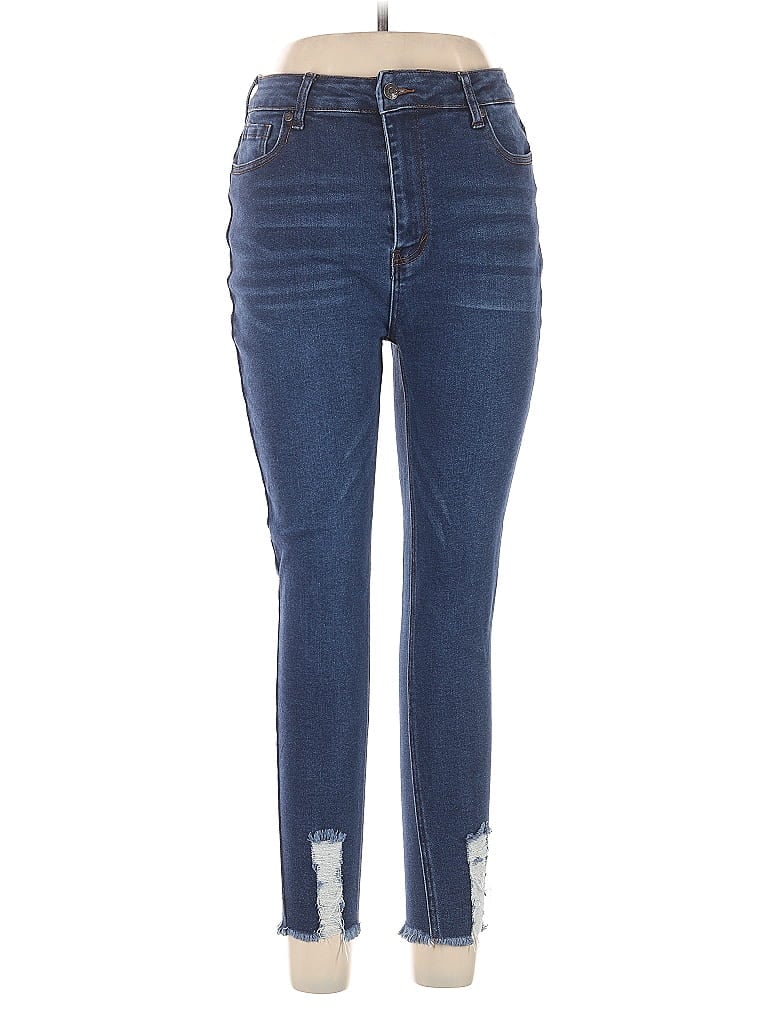 Pre-owned Bamboo Jeans In Blue