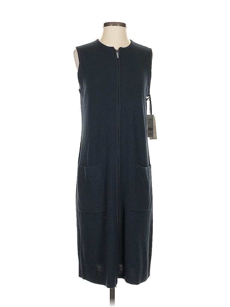 W by Worth 100% Wool Gray Casual Dress Size S - photo 1