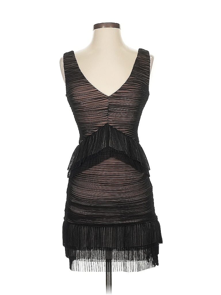 Pre-owned Bcbgmaxazria Cocktail Dress In Black