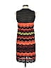 M Missoni Chevron-herringbone Orange Black Cocktail Dress Size 8 - photo 2