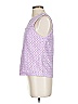 Cupcakes & Cashmere Purple Sleeveless Blouse Size S - photo 5