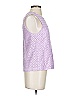 Cupcakes & Cashmere Purple Sleeveless Blouse Size S - photo 4