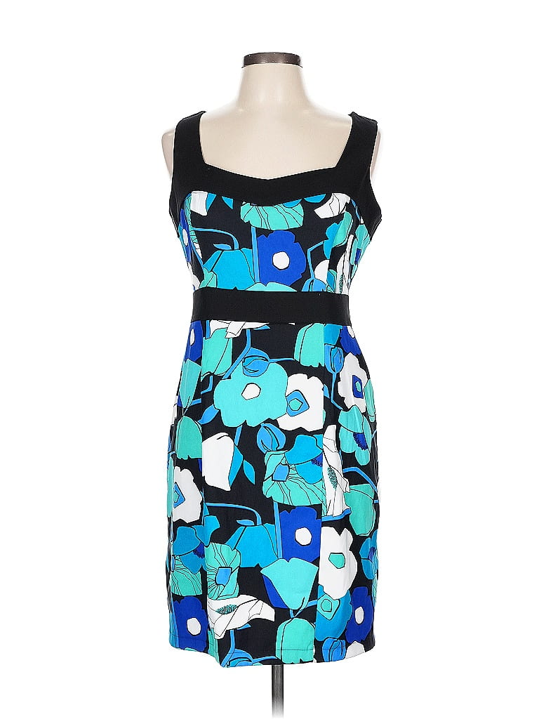 Click to view more detailed imagery on our partner's website Pre-owned Signature By Sangria Cocktail Dress In Blue