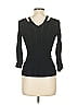 Sandro Black 3/4 Sleeve Top Size L - photo 2