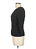Sandro Black 3/4 Sleeve Top Size L - photo 5