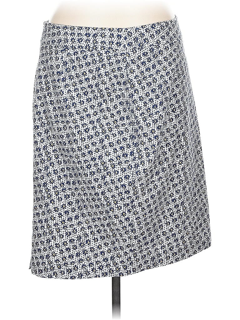 Pre-owned Ann Taylor Casual Skirt In Blue