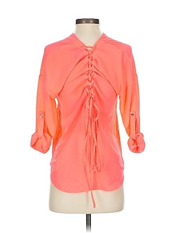 Moa Moa 3/4 Sleeve Silk Top (view 2)