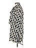 TY-LR Houndstooth Silver Long Sleeve Blouse Size S - photo 5