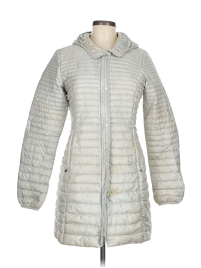 Patagonia 100% Nylon Silver Snow Jacket Size M - photo 1