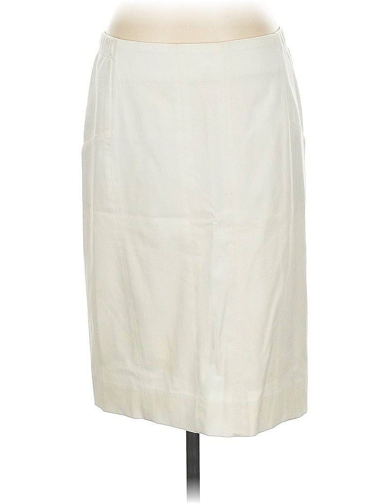 Click to view more detailed imagery on our partner's website Pre-owned Bcbgmaxazria Formal Skirt In White