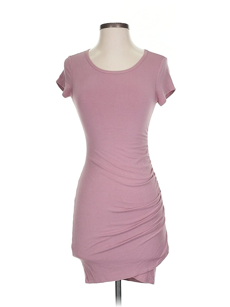 Pre-owned Moa Moa Casual Dress In Pink