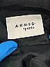 Akris Punto Solid Gray Black Wool Skirt Size 4 - photo 4
