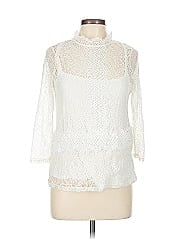 Cable & Gauge 3/4 Sleeve Blouse