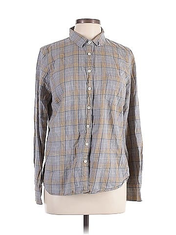 J.Crew Factory Store Long Sleeve Button-Down Shirt (view 1)