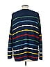 Natural Reflections 100% Acrylic Stripes Blue Pullover Sweater Size M - photo 2