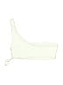 L Space Solid Ivory Swimsuit Top Size L - photo 2