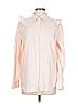 Club Monaco Pink Long Sleeve Blouse Size L (estimated) - photo 1