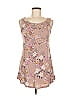 LOGO by Lori Goldstein Floral Tropical Pink Tank Top Size M - photo 1