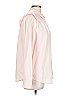 Club Monaco Pink Long Sleeve Blouse Size L (estimated) - photo 4