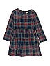 Hanna Andersson 100% Cotton Plaid Blue Dress Size 5 - photo 1