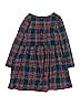 Hanna Andersson 100% Cotton Plaid Blue Dress Size 5 - photo 2