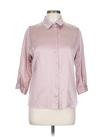 LILYSILK 3/4 Sleeve Silk Top (view 1)