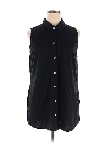 Soma Sleeveless Button-Down Shirt (view 1)