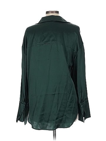 Banana Republic Long Sleeve Silk Top (view 2)