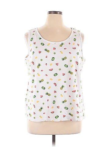 Lands' End Sleeveless T-Shirt (view 1)