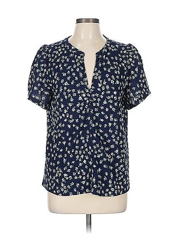 Ann Taylor LOFT Short Sleeve Blouse (view 1)
