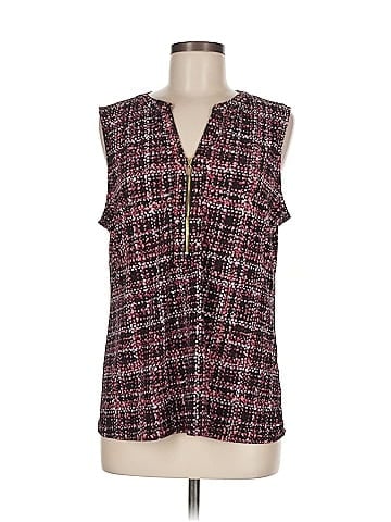 Anne Klein Sleeveless Blouse (view 1)