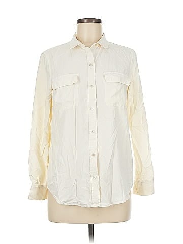 J. McLaughlin Long Sleeve Silk Top (view 1)
