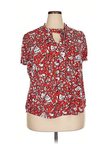 Adrienne Vittadini Short Sleeve Blouse (view 1)