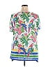 Ruby Rd. Tropical White Short Sleeve T-Shirt Size 2X - photo 2