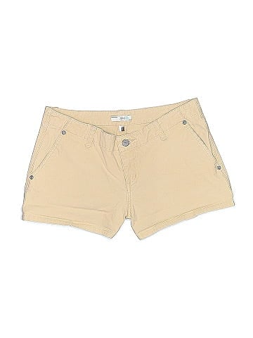 Split Khaki Shorts (view 1)