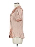 Tiny 100% Rayon Pink Short Sleeve Blouse Size M - photo 4