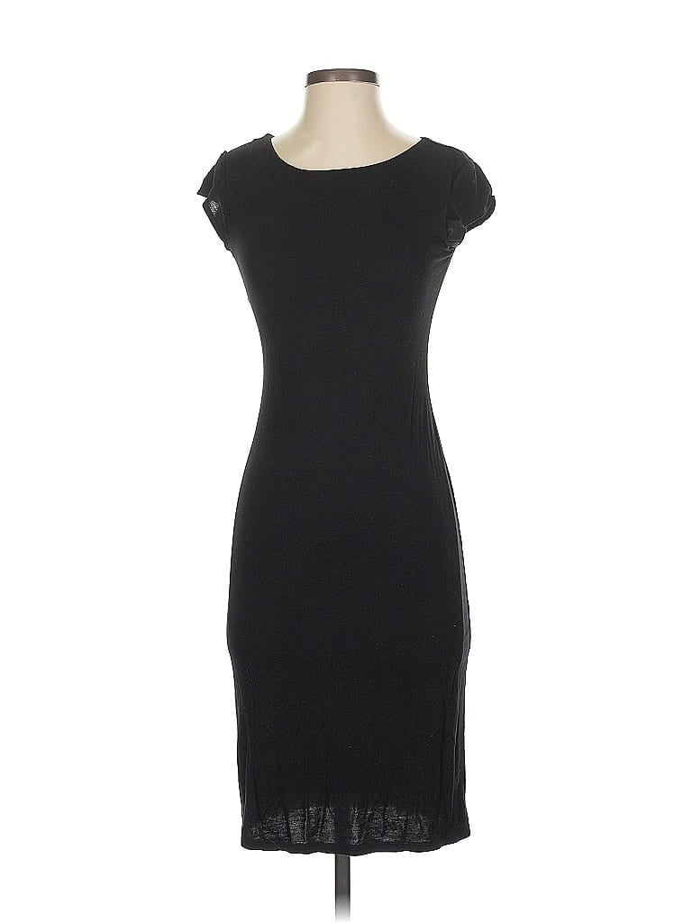 Pre-owned Velvet Torch Casual Dress In Black