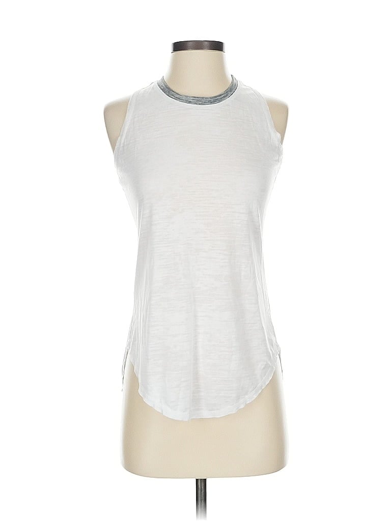 Pre-owned Nation Ltd. By Jen Menchaca Sleeveless T-shirt In Silver