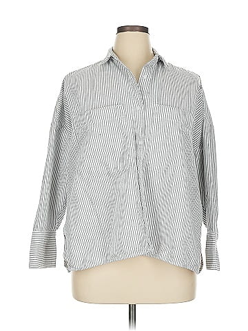 Everlane 3/4 Sleeve Button-Down Shirt (view 1)