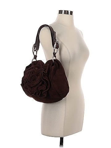 Yves Saint Laurent Rive Gauche Suede Nadja Rose Petal Bag (view 2)