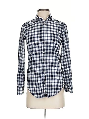 J.Crew Factory Store Long Sleeve Button-Down Shirt (view 1)